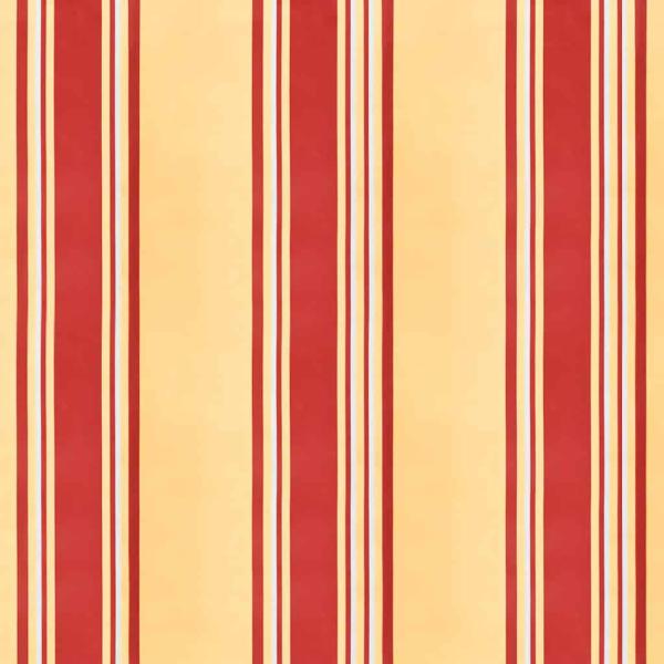 Markise Einziehbar Gelb und Weiß 3x2,5 m Stoff und Aluminium