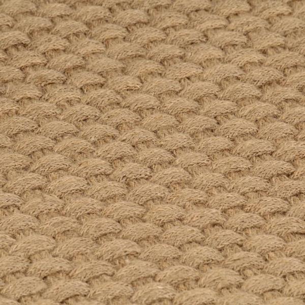 ARDEBO.de - Teppich Rechteckig Natur 80x160 cm Jute