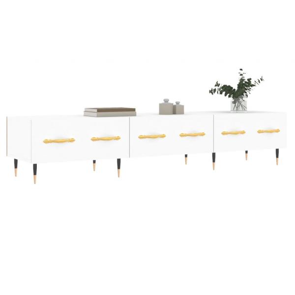 TV-Schrank Weiß 150x36x30 cm Holzwerkstoff