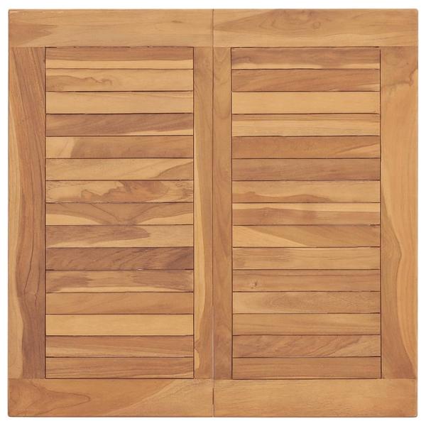 ARDEBO.de - 3-tlg. Garten-Essgruppe Massivholz Teak