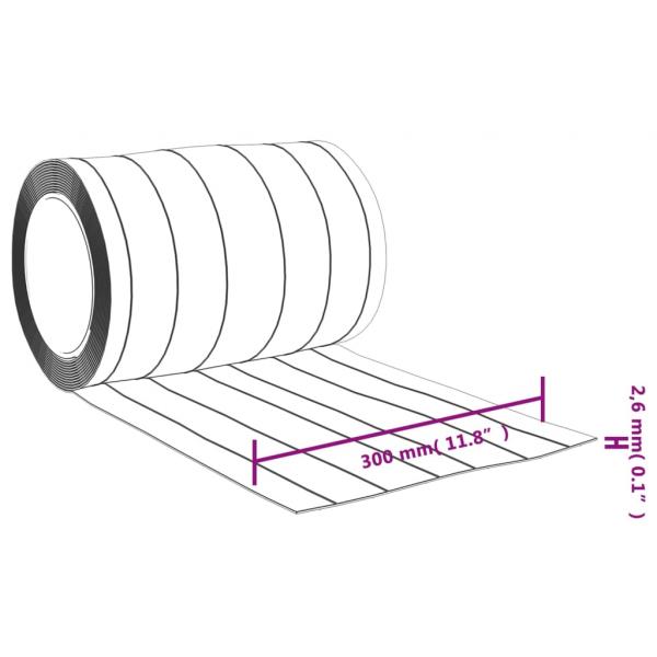 Türvorhang Transparent 300x2,6 mm 25 m PVC