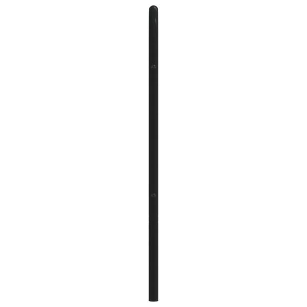 Kopfteil Metall Schwarz 100 cm