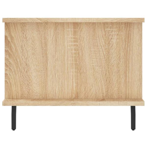 ARDEBO.de - Couchtisch Sonoma-Eiche 90x50x40 cm Holzwerkstoff