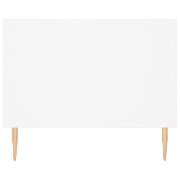 Couchtisch Weiß 102x50x40 cm Holzwerkstoff