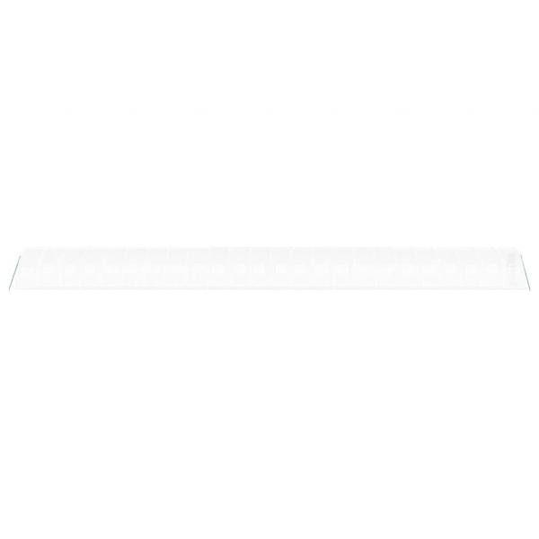 Gewächshaus mit Stahlrahmen Weiß 72 m² 24x3x2 m