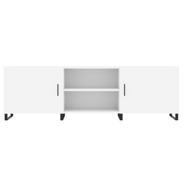 TV-Schrank Weiß 150x30x50 cm Holzwerkstoff