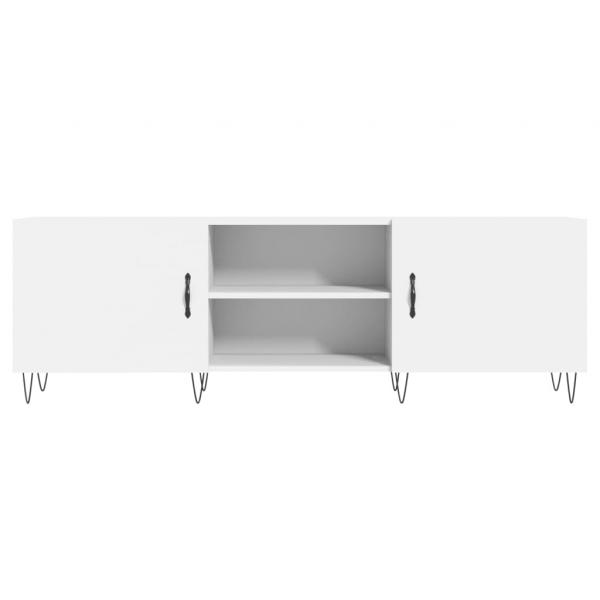 TV-Schrank Weiß 150x30x50 cm Holzwerkstoff
