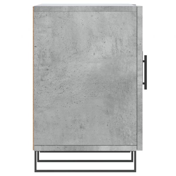 TV-Schrank Betongrau 150x30x50 cm Holzwerkstoff