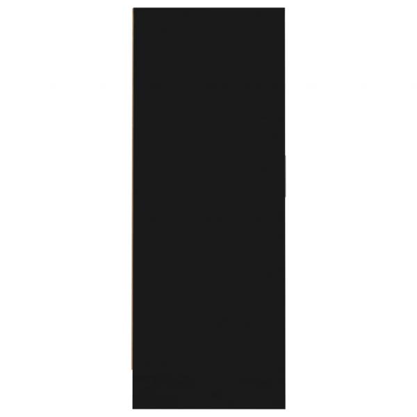 Schuhschrank Schwarz 60x35x92 cm Holzwerkstoff