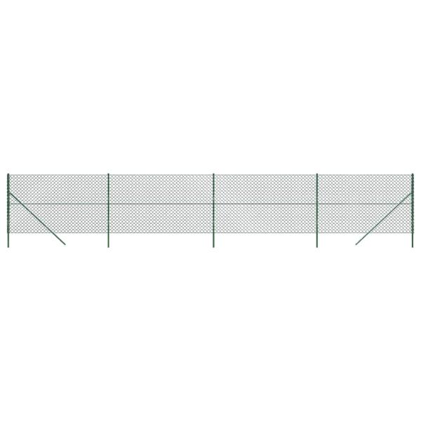 Maschendrahtzaun Grün 1,6x10 m