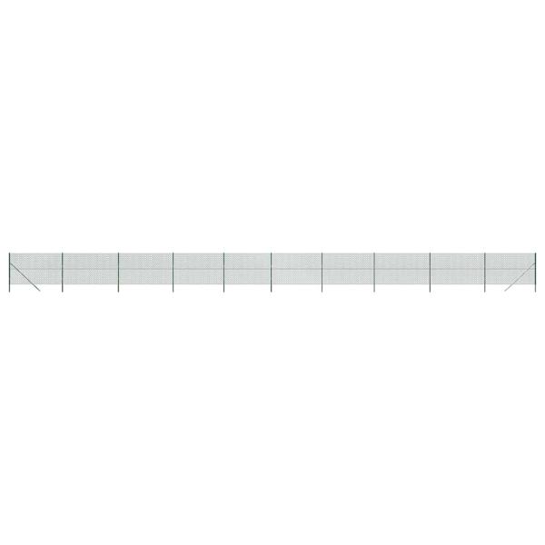 Maschendrahtzaun Grün 1,6x25 m