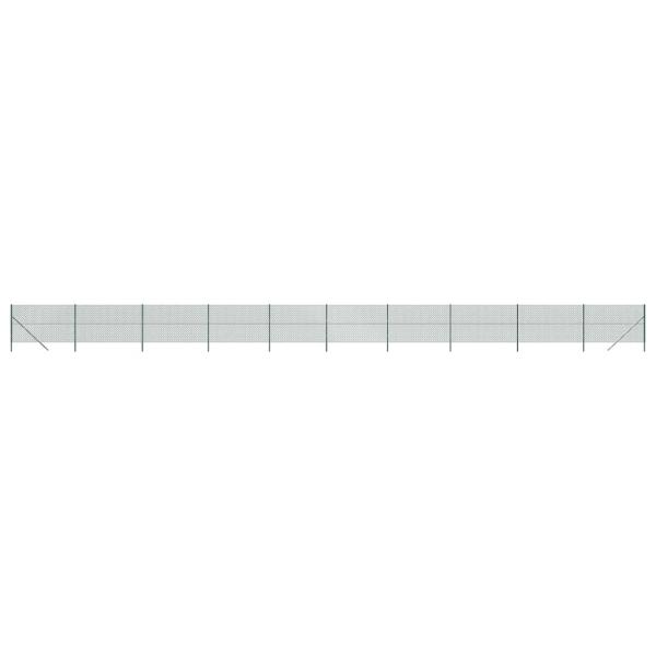 Maschendrahtzaun Grün 1,8x25 m
