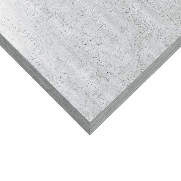 Schweberegale 2 Stk. Betongrau 120x23,5x3,8 cm MDF