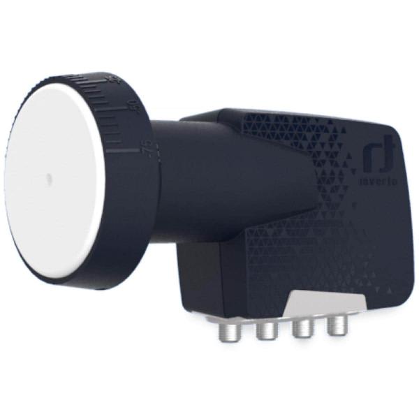 ARDEBO.de Inverto 5448 Premium Quattro LNB, schwarz