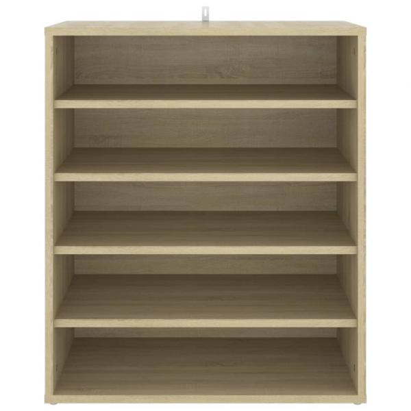 Schuhschrank Sonoma-Eiche 60x35x70 cm Holzwerkstoff