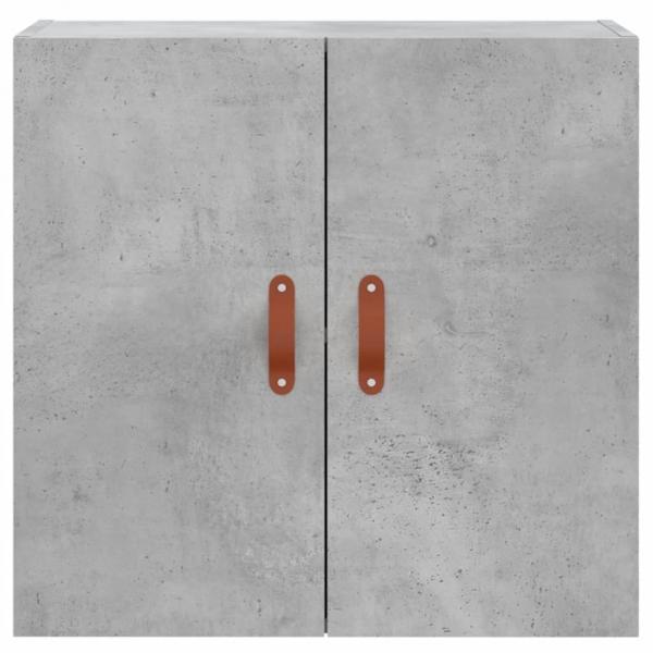 Wandschrank Betongrau 60x31x60 cm Holzwerkstoff