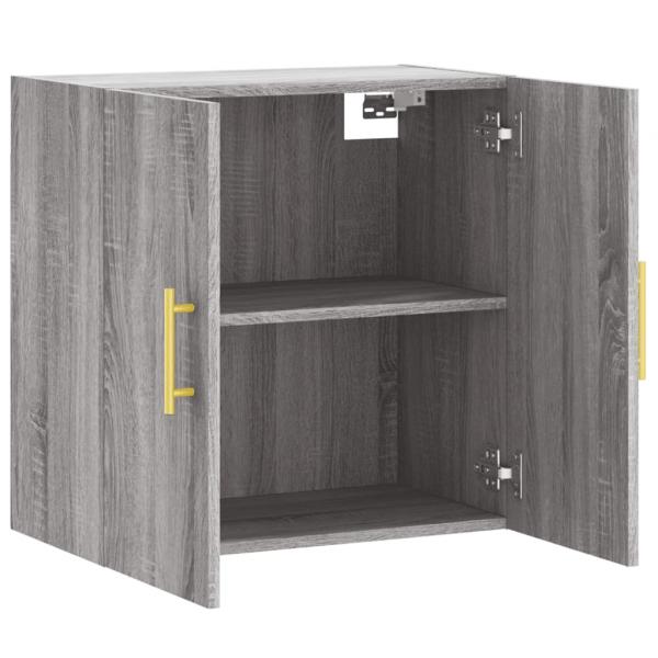 Wandschrank Grau Sonoma 60x31x60 cm Holzwerkstoff