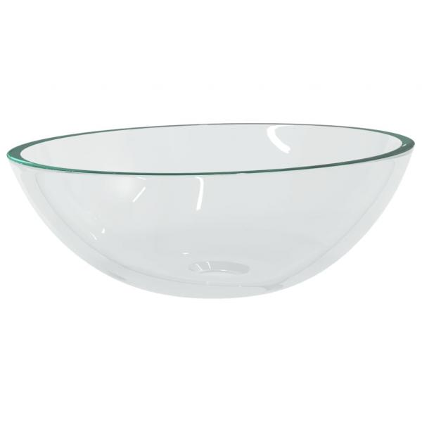 Waschbecken Glas 50x37x14 cm Transparent