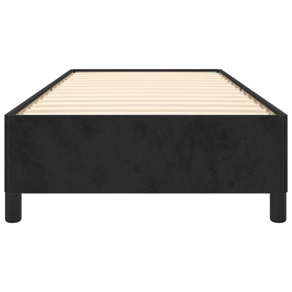 Bettgestell Schwarz 80x200 cm Samt
