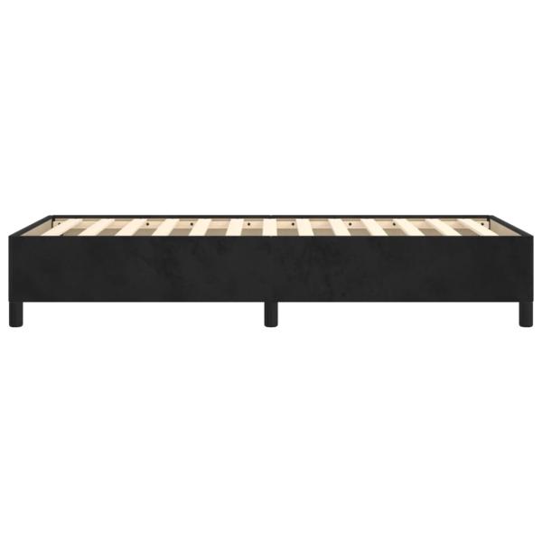 Bettgestell Schwarz 80x200 cm Samt