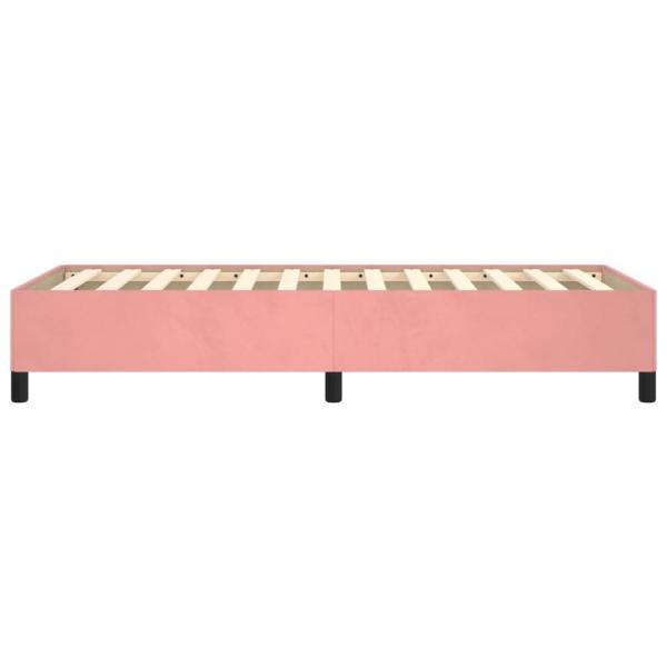 Bettgestell Rosa 80x200 cm Samt