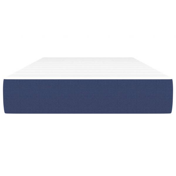 Taschenfederkernmatratze Blau 80x200x20 cm Stoff