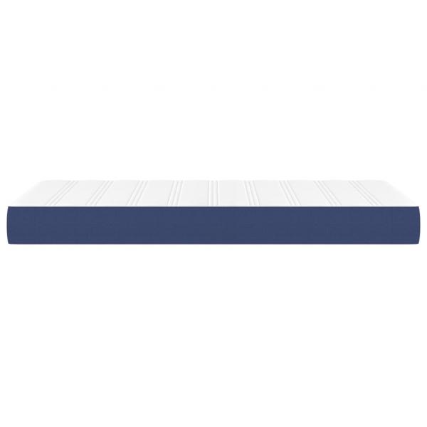 Taschenfederkernmatratze Blau 80x200x20 cm Stoff