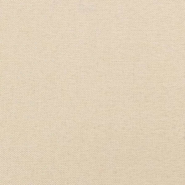 Taschenfederkernmatratze Creme 120x200x20 cm Stoff