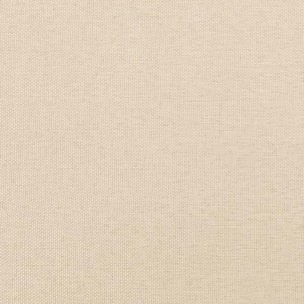 Taschenfederkernmatratze Creme 140x200x20 cm Stoff