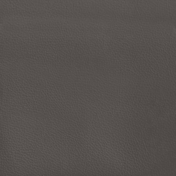 Taschenfederkernmatratze Grau 160x200x20 cm Kunstleder