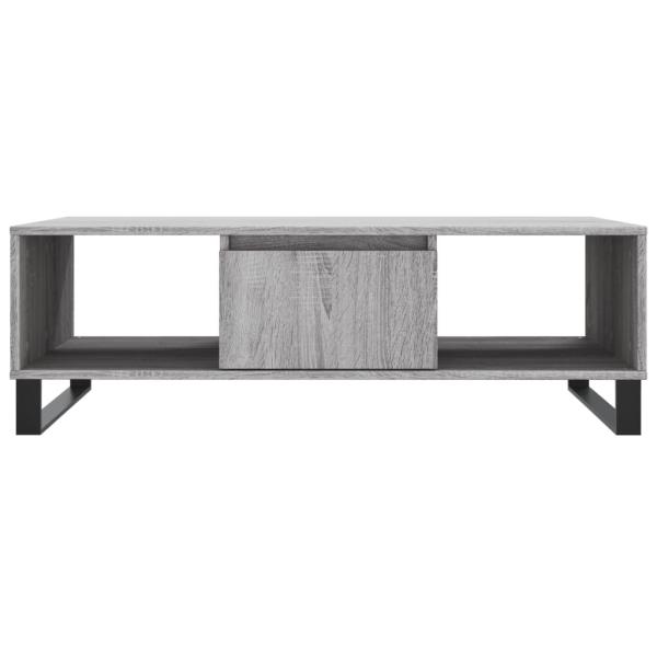 Couchtisch Grau Sonoma 104x60x35 cm Holzwerkstoff