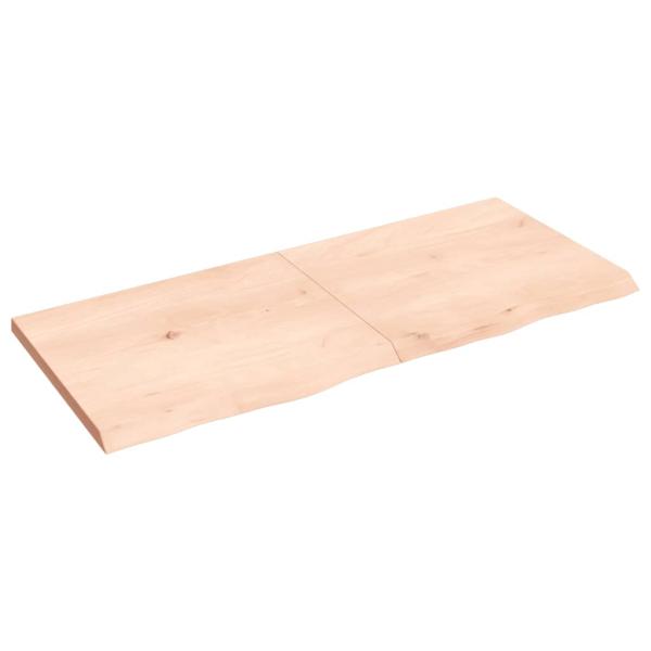 ARDEBO.de - Wandregal 140x60x(2-4) cm Massivholz Eiche Unbehandelt