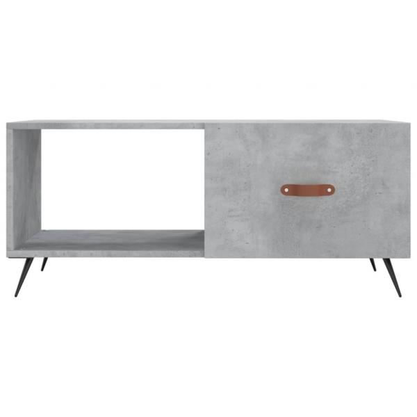 Couchtisch Betongrau 90x50x40 cm Holzwerkstoff