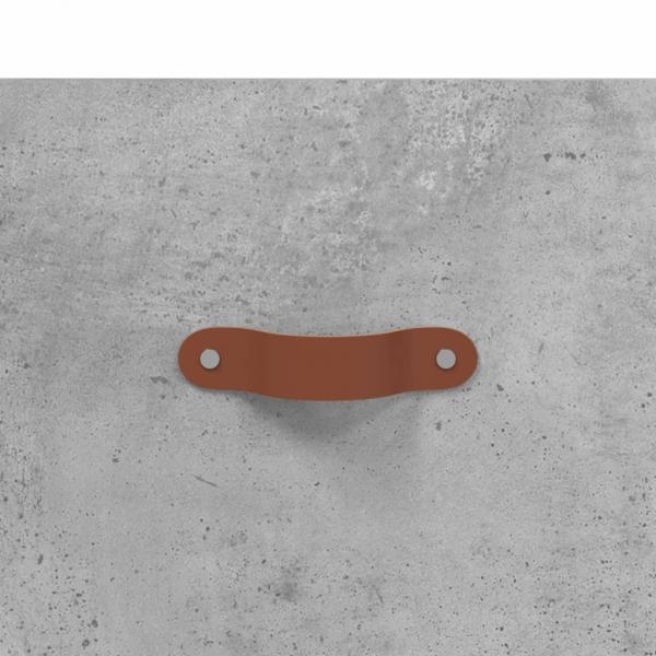 Couchtisch Betongrau 90x50x40 cm Holzwerkstoff