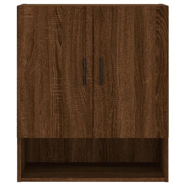 Wandschrank Braun Eichen-Optik 60x31x70 cm Holzwerkstoff