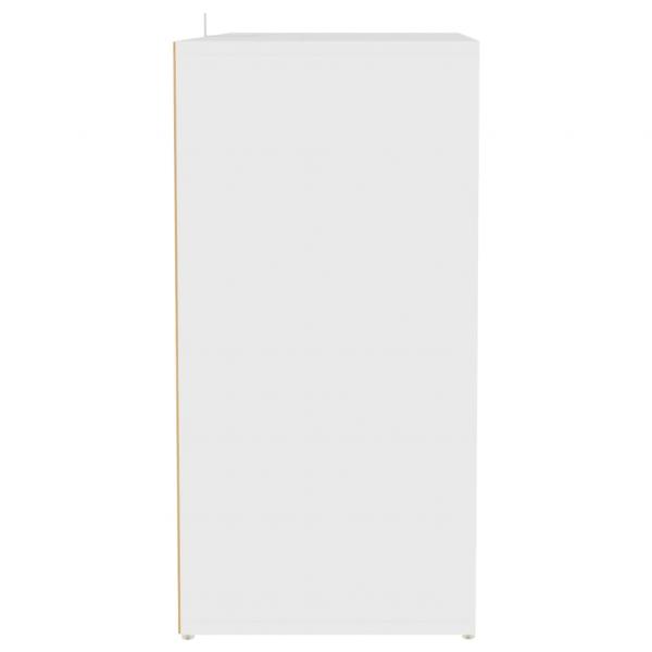 Schuhschrank Weiß 60x35x70 cm Holzwerkstoff