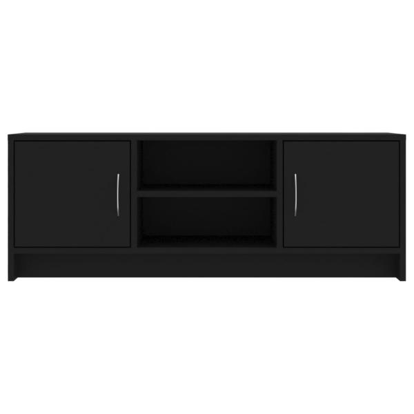 TV-Schrank Schwarz 102x30x37,5 cm Holzwerkstoff