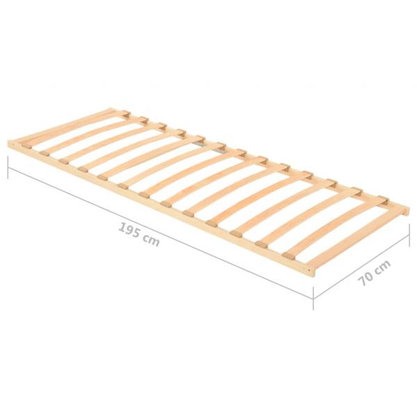 Lattenrost mit 13 Latten 70x200 cm