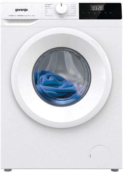Gorenje Frontlader Waschmaschine 7kg weiß WNHPI74SCPS/DE , 1400U/min, AquaStop , 59,6cm breit , Kindersicherung , Startverzögerung *ANGEBOT*