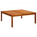 Garten-Couchtisch 110x110x45 cm Massivholz Akazie