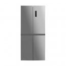 ARDEBO.de Exquisit MD365-125-040D Side-by-Side Kombination Multidoor, 85,7 cm breit, 362 L, No Frost, Schnellgefrieren, LED Beleuchtung, inoxlook