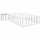 Hundezwinger Silbern 19,36 m² Stahl  