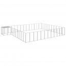 Hundezwinger Silbern 37,51 m² Stahl  
