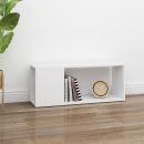 TV-Schrank Weiß 80x24x32 cm Holzwerkstoff