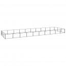 Hundezwinger Schwarz 30 m² Stahl