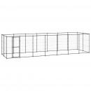 Outdoor-Hundezwinger Stahl 16,94 m²
