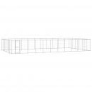 Outdoor-Hundezwinger Verzinkter Stahl 79,86 m²