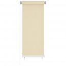 Außenrollo Creme 60x140 cm HDPE