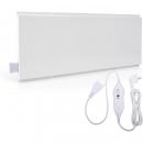 ARDEBO.de Etherma LAVA2-DESK-80-T Tischinfrarotheizung, Timer/Dimmer, weiß, 80W (41204)