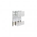 ARDEBO.de Hager ZL3EL26 Komplettfeld, univers Z, 1050mm, 6 ZP, eHZ, 3-feldig, NRW, SH, HH, MV, Avacon